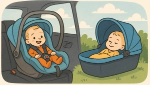 siege coque ou nacelle ?